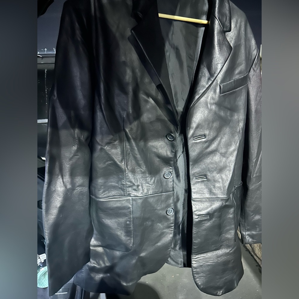 Leather jacket